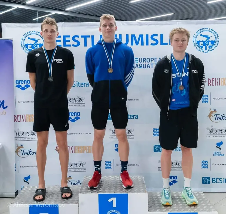 Dmitri Sillaste tõusis pjedestaali kõrgeimale astmele kolmel korral.