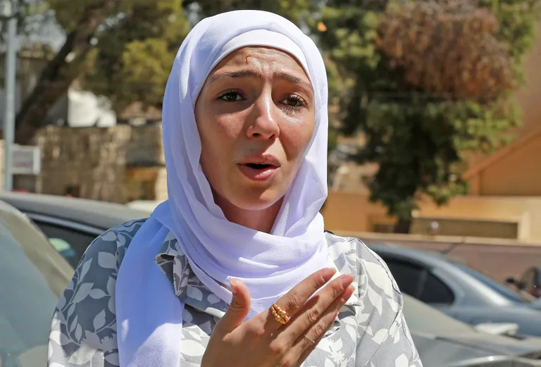Neljakuuse tüdruku ema Israa Raed.