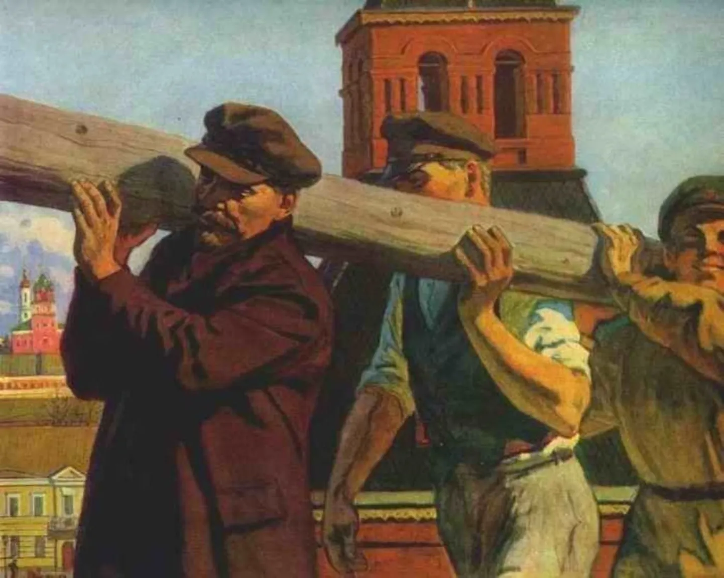 Lenin laupäevakul.