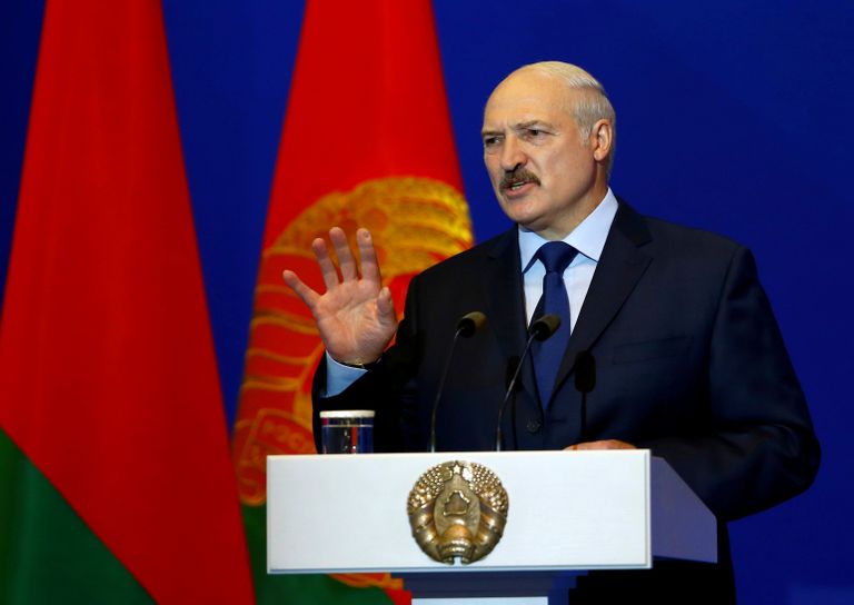 Valgevene president Aleksander Lukašenka.