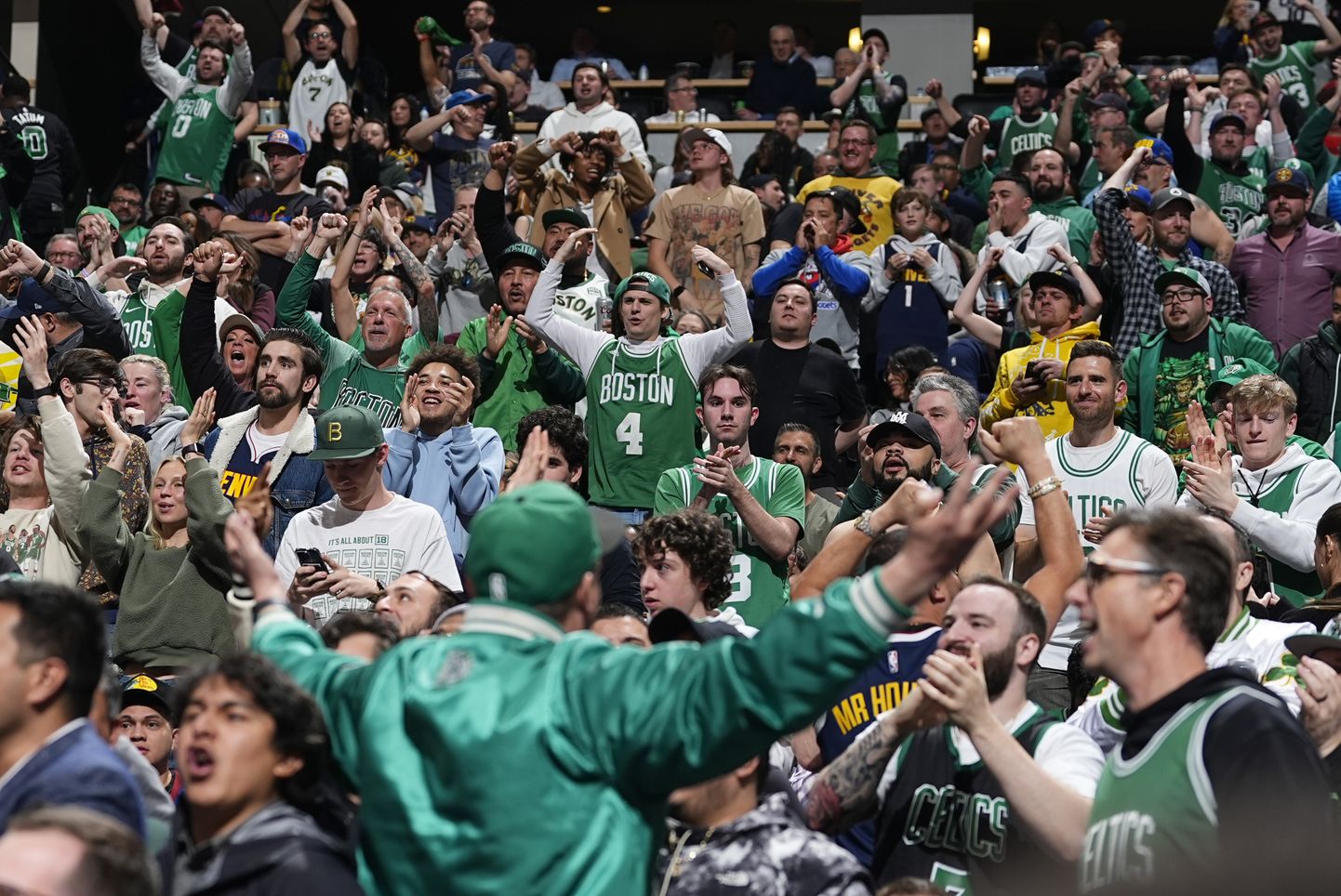 Bostonas "Celtics" fani