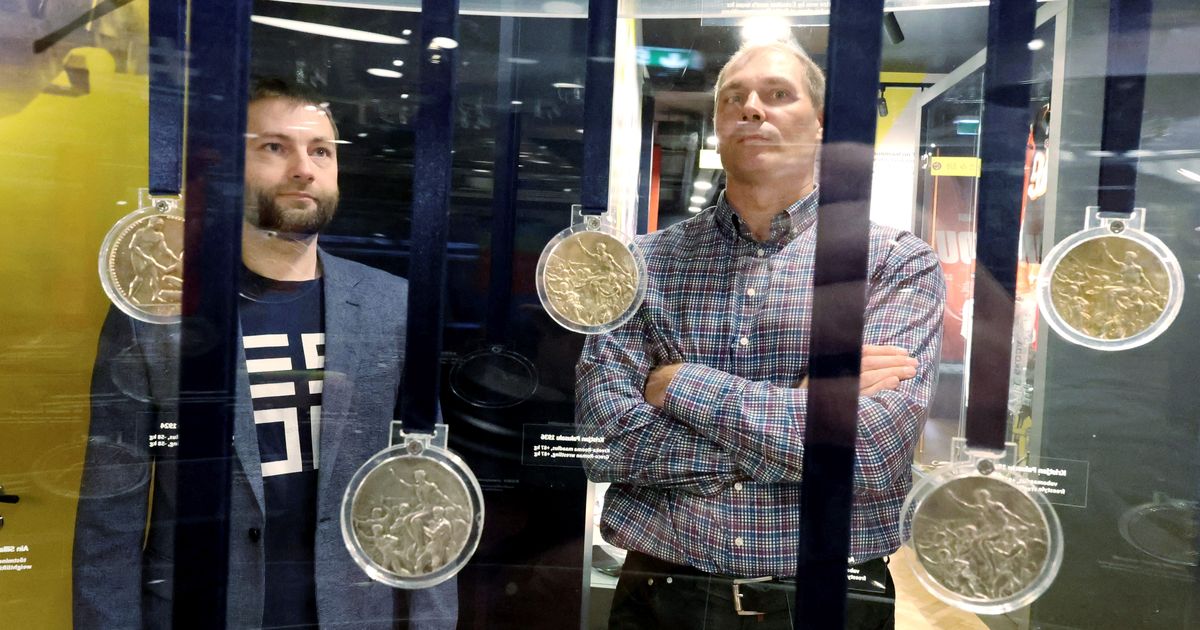 FOTOD ⟩ Gerd Kanter sai spordimuuseumis kätte väärika auhinna ja tõi teise asemele ka FOTOD ⟩ Gerd Kanter sai spordimuuseumis kätte väärika auhinna ja tõi teise asemele ka