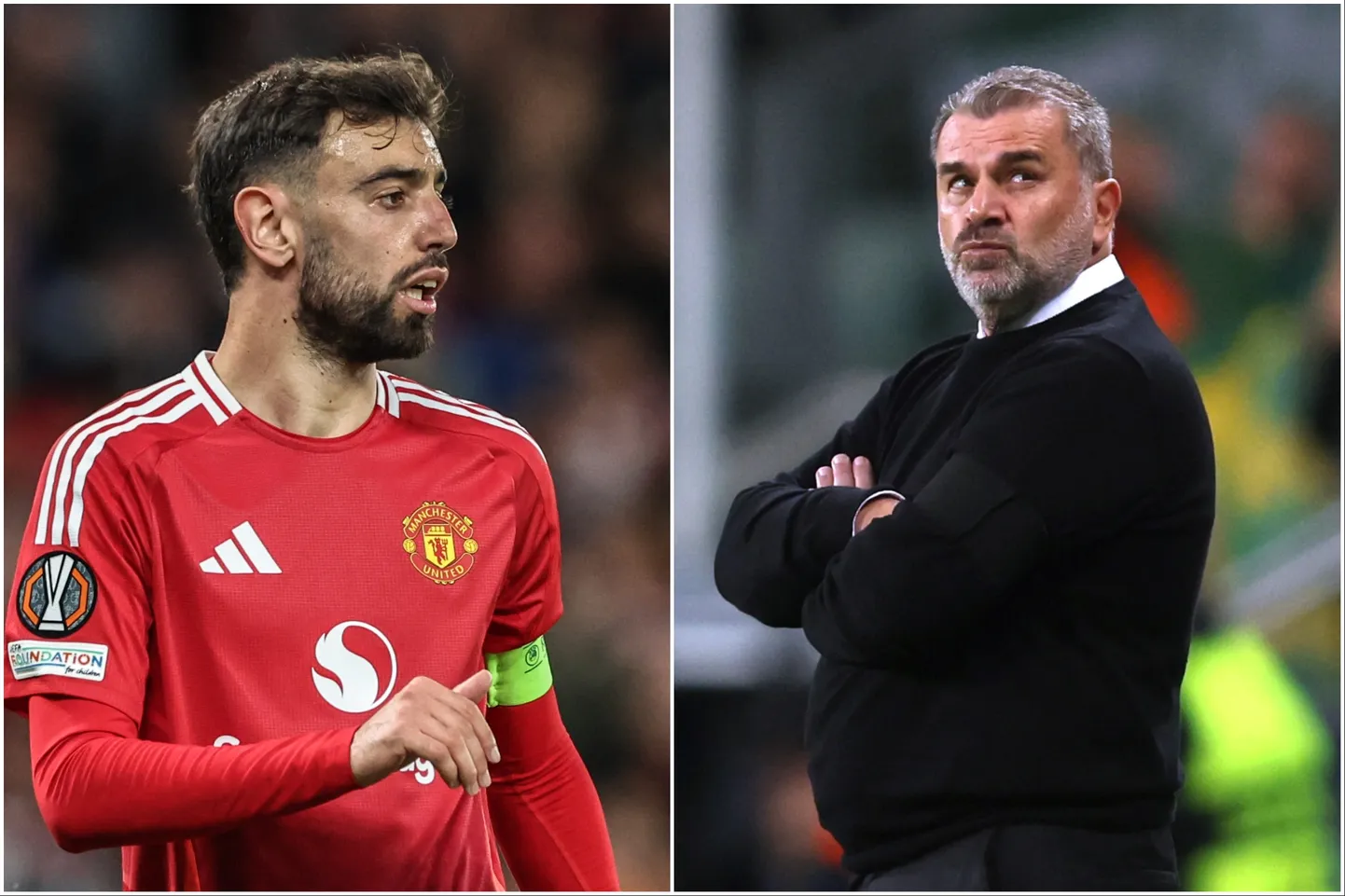 Kas Manchester Unitedi kapten Bruno Fernandes tõstab pea kohale karika või peab Tottenham Hotspuri peatreener Ange Postecoglou sõna?