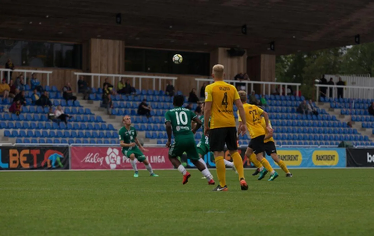 Pärnakad pidid tunnistama Levadia 0:5 paremust.