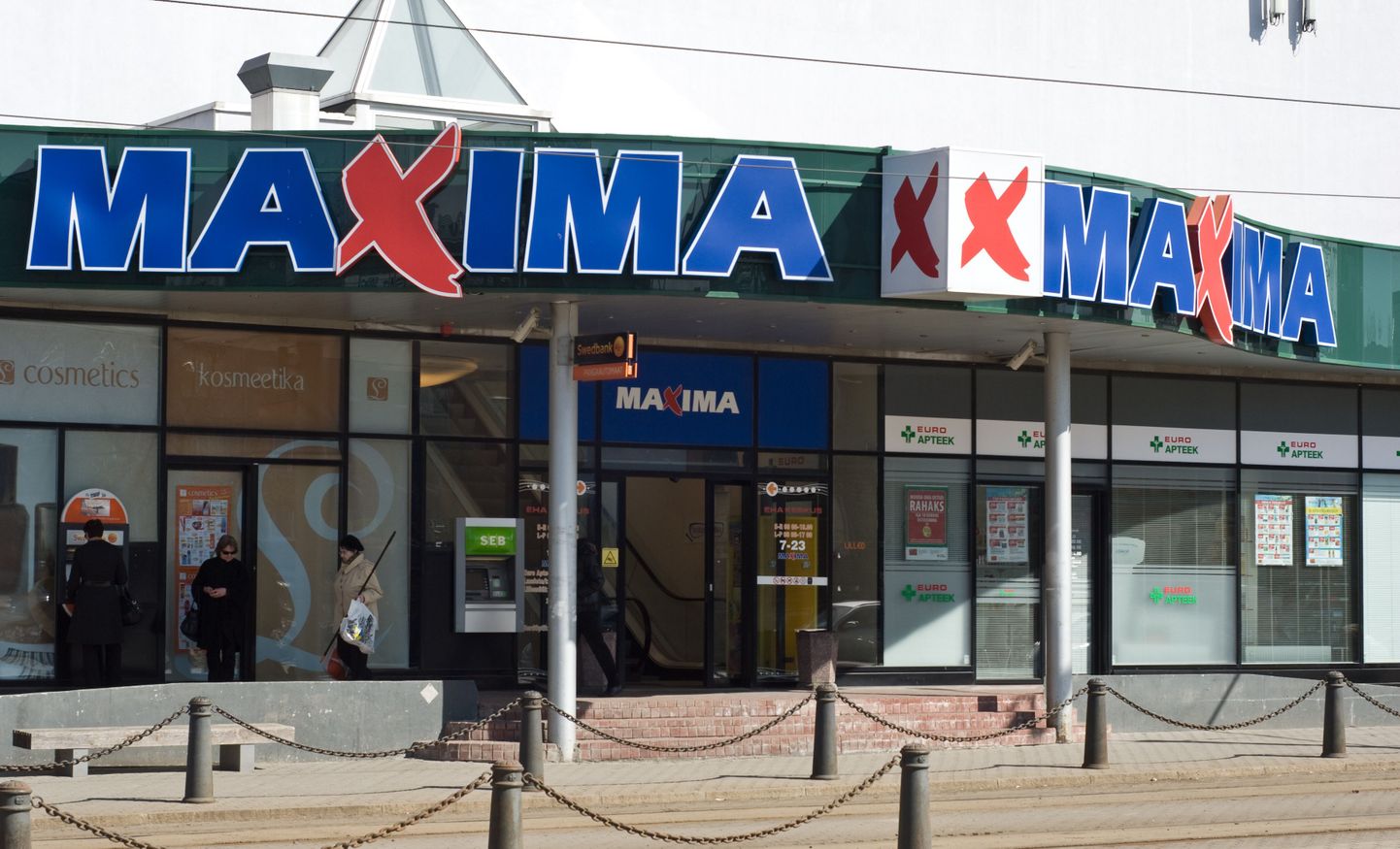 Maxima kauplus Tallinnas.