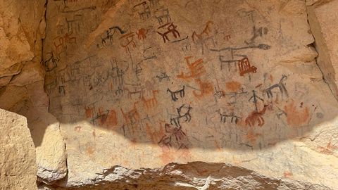 Ancient human DNA found in cave paintings for the first time