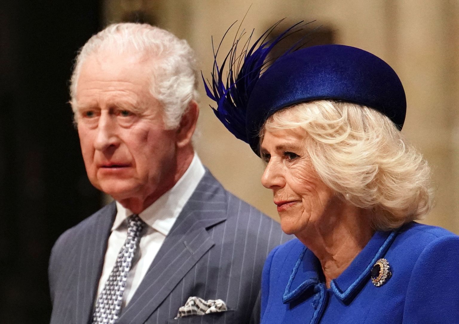 Kuningas Charles III ja Camilla.
