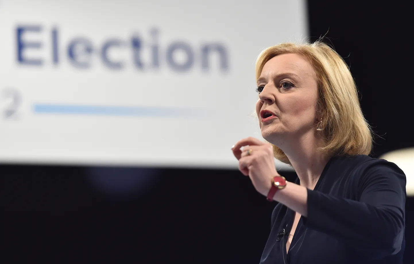 Briti peaministriks kandideeriv praegune välisminister Liz Truss.