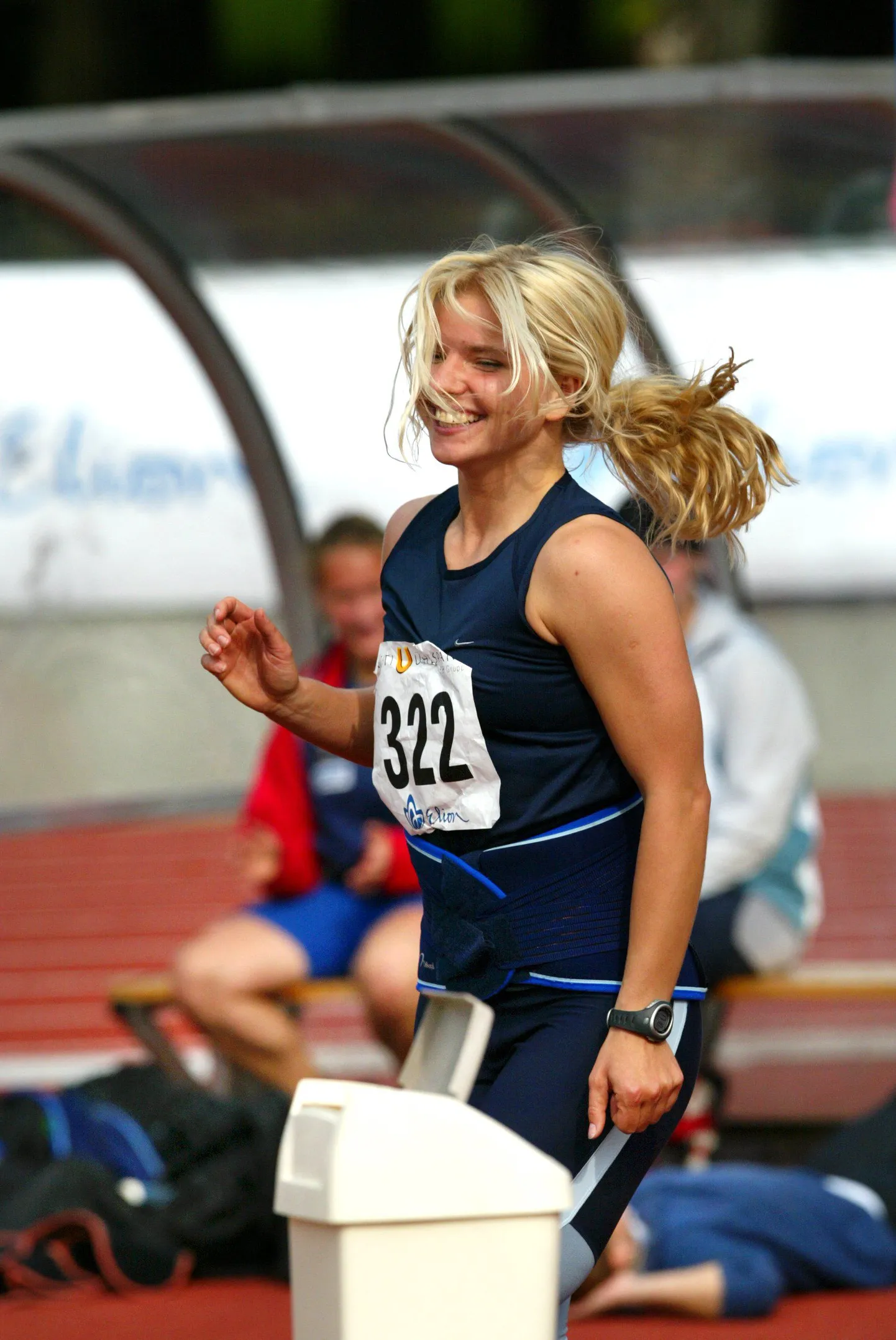 Moonika Aava tuli 2004. aastal Kadrioru staadionil odaviskes Eesti meistriks.