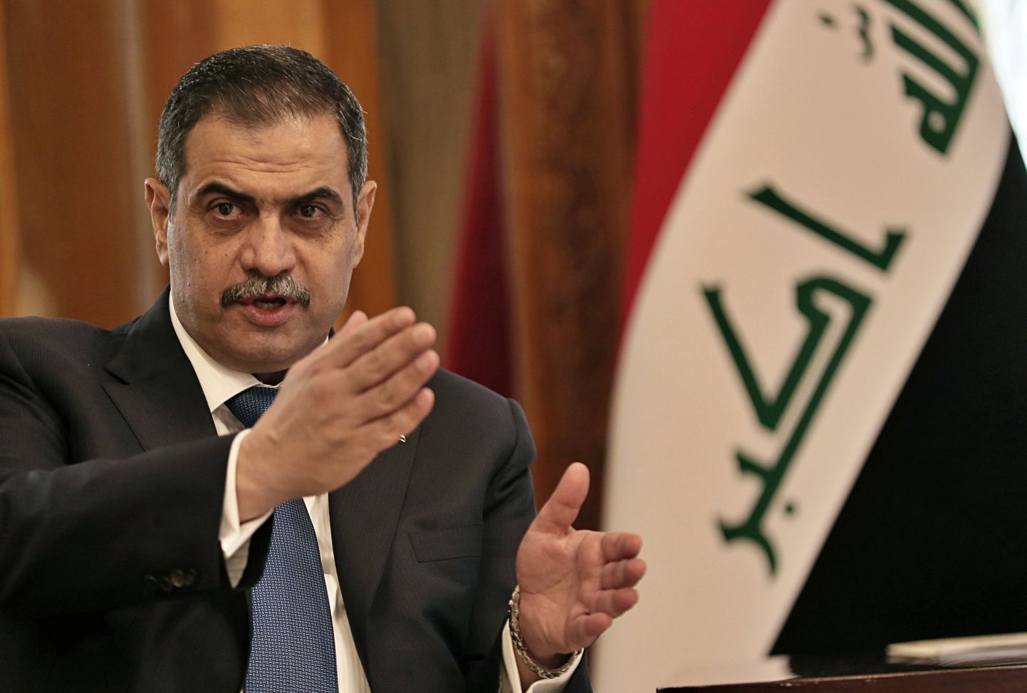 Iraagi kaitseminister Najah al-Shammari.