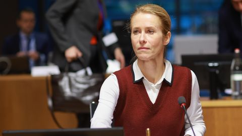 Kijivai un Eiropai jābūt iesaistītām jebkura Ukrainas miera plāna sagatavošanā, uzsver Kallasa