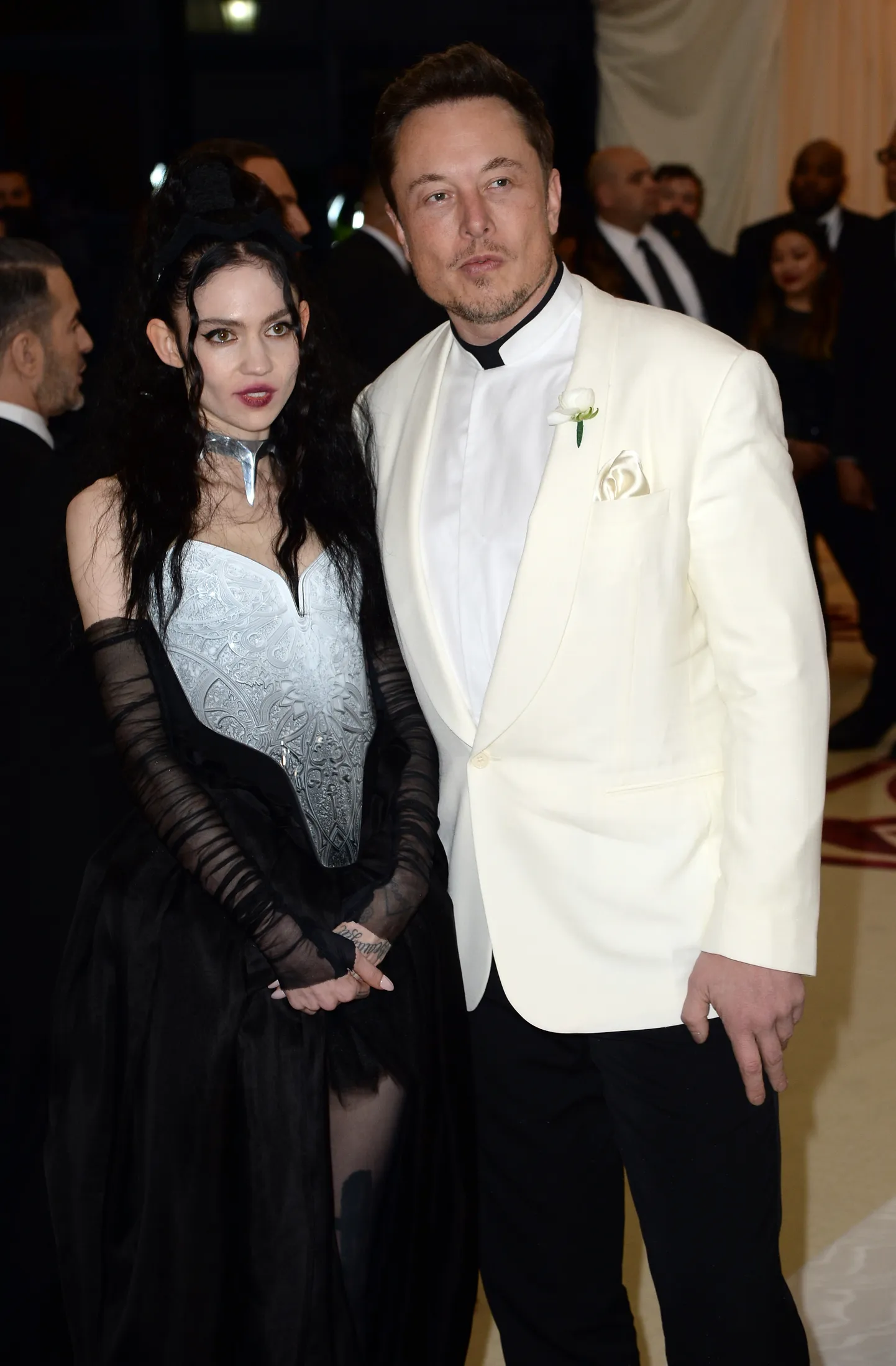Kanada lauljanna Grimes ja miljardär Elon Musk 2018. aasta mais.