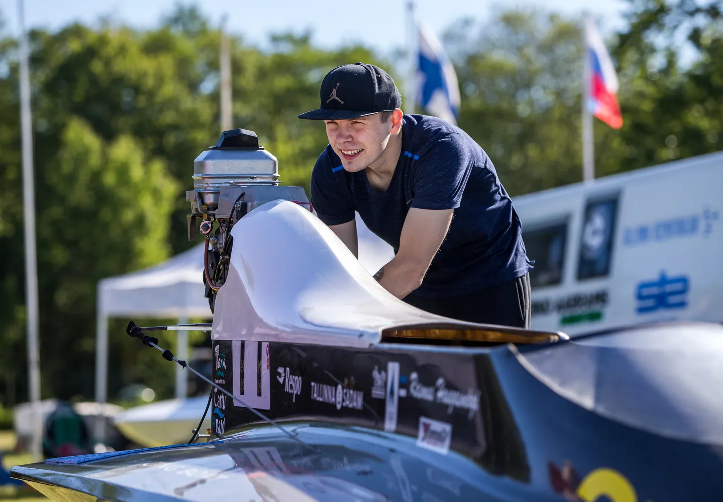 10.06.2017. Tallinn. Rasmus Haugasmägi, veemoto, Harku järv. FOTO: EERO VABAMÄGI/POSTIMEES
