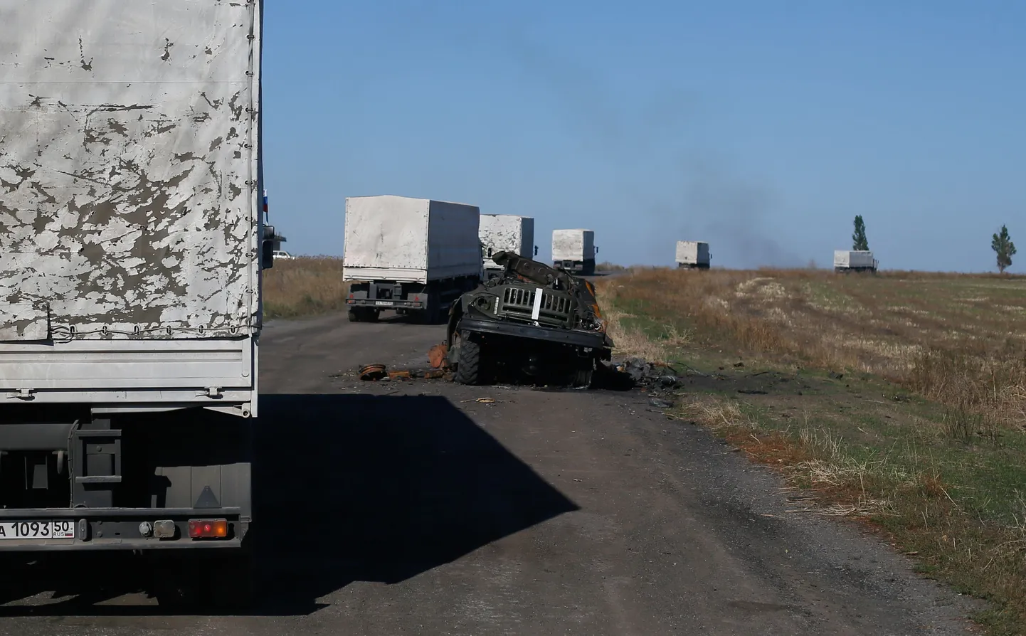 Vene humanitaarabiveokid Donetski oblastis 20. septembril.