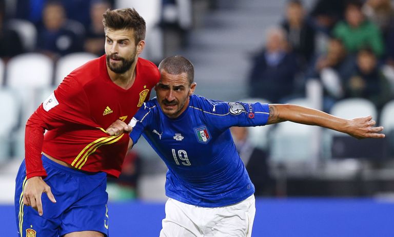 Sügisel jäi Itaalia - Hispaania MM-valikmäng 1:1 viiki. Uuesti kohtutakse 2. septembril.   REUTERS/Stefano Rellandini/Scanpix
