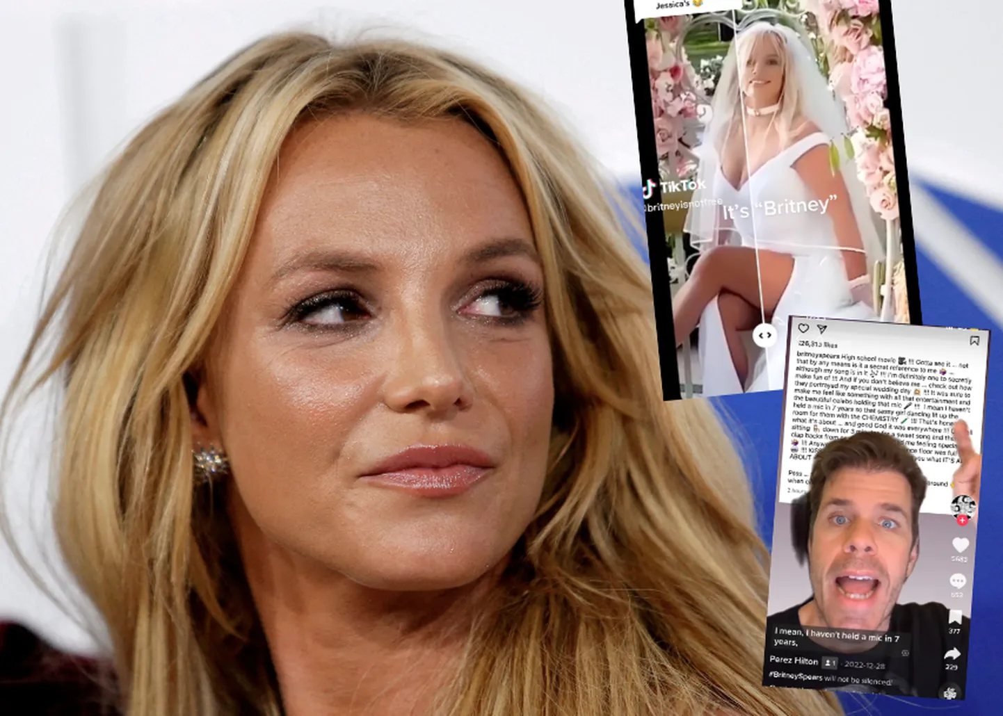 2022. aasta lõpushakkas  TikToki üle ujutama hulk videoid, kus levivad teooriad Britney tegeliku asukoha ja tema pulmade kohta.