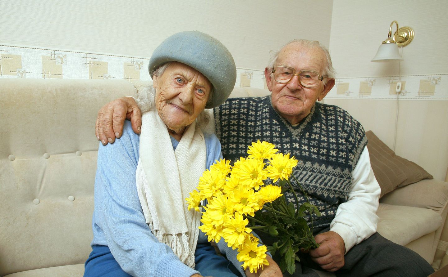 Ella ja Joann Lauri kooselu on kestnud 70 aastat.