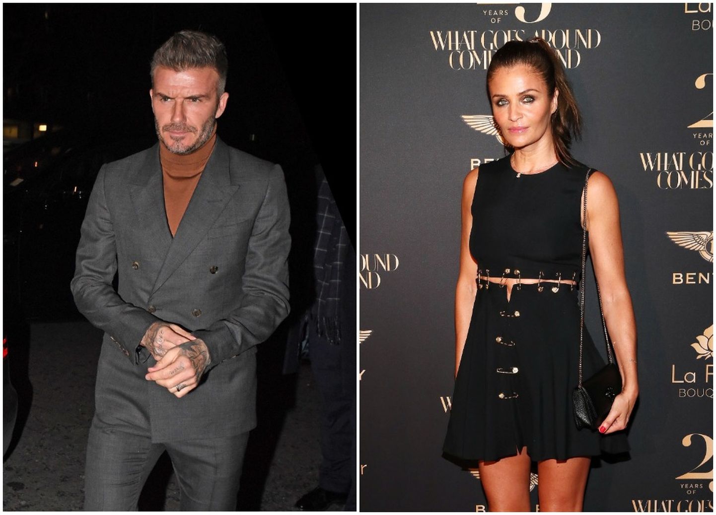 Vutitäht David Beckham pani Miamis pidu koos supermodell Helena Christenseniga.