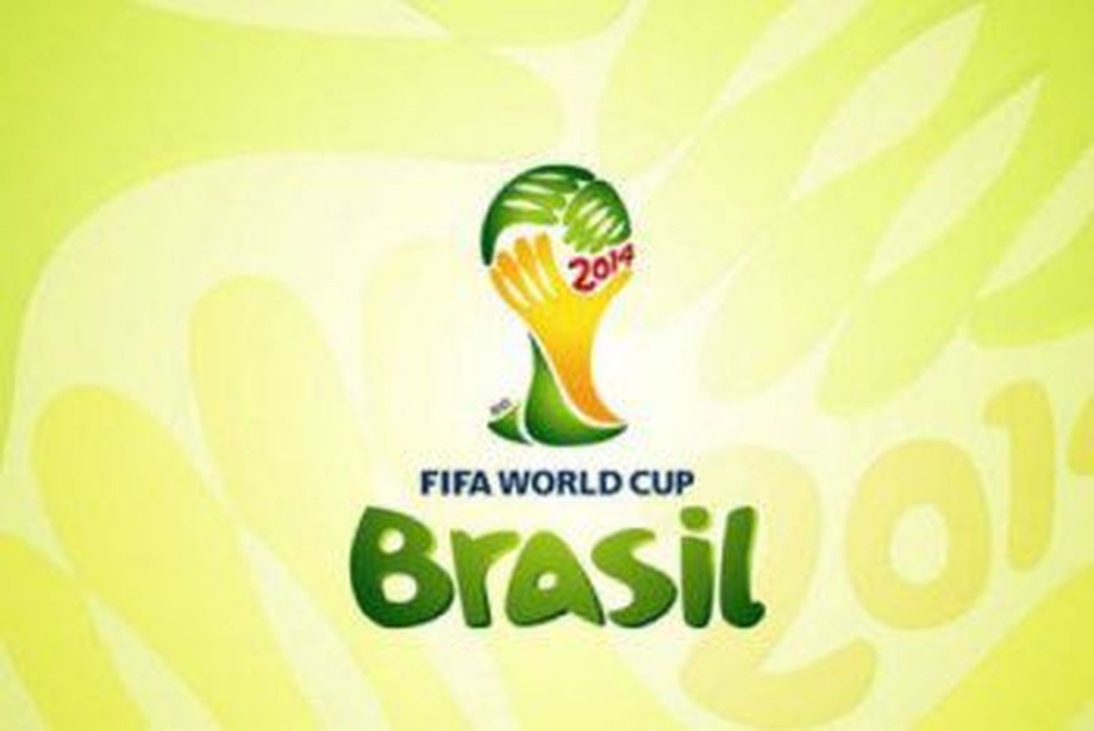 Эмблема ЧМ по футболу в Бразилии.