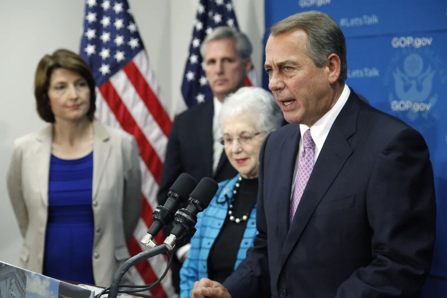 Esindajatekoja spiiker John Boehner.