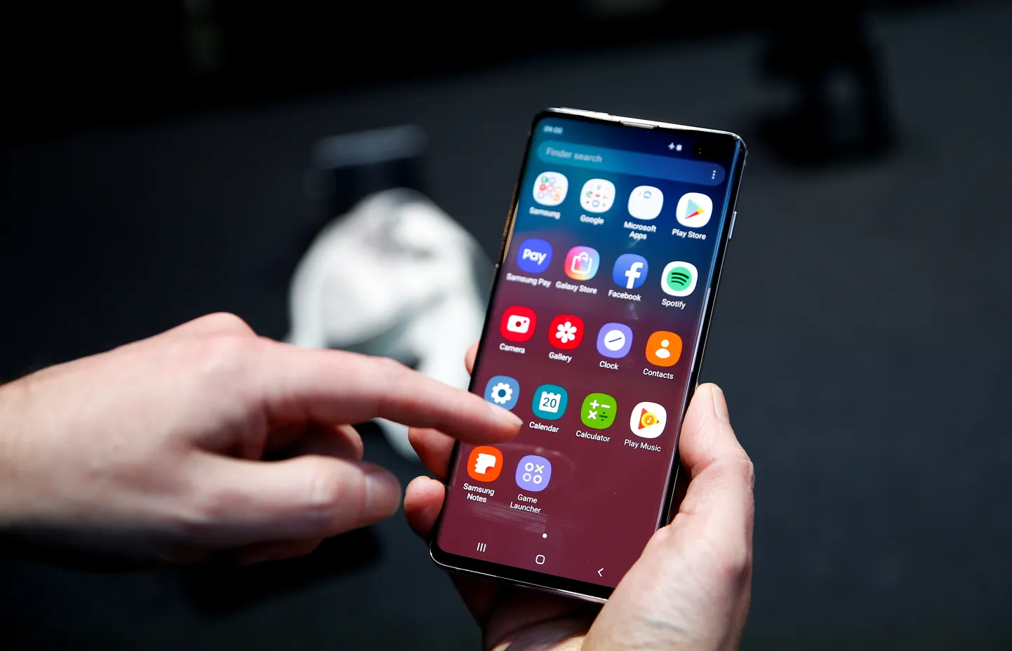 Samsung Galaxy S10.