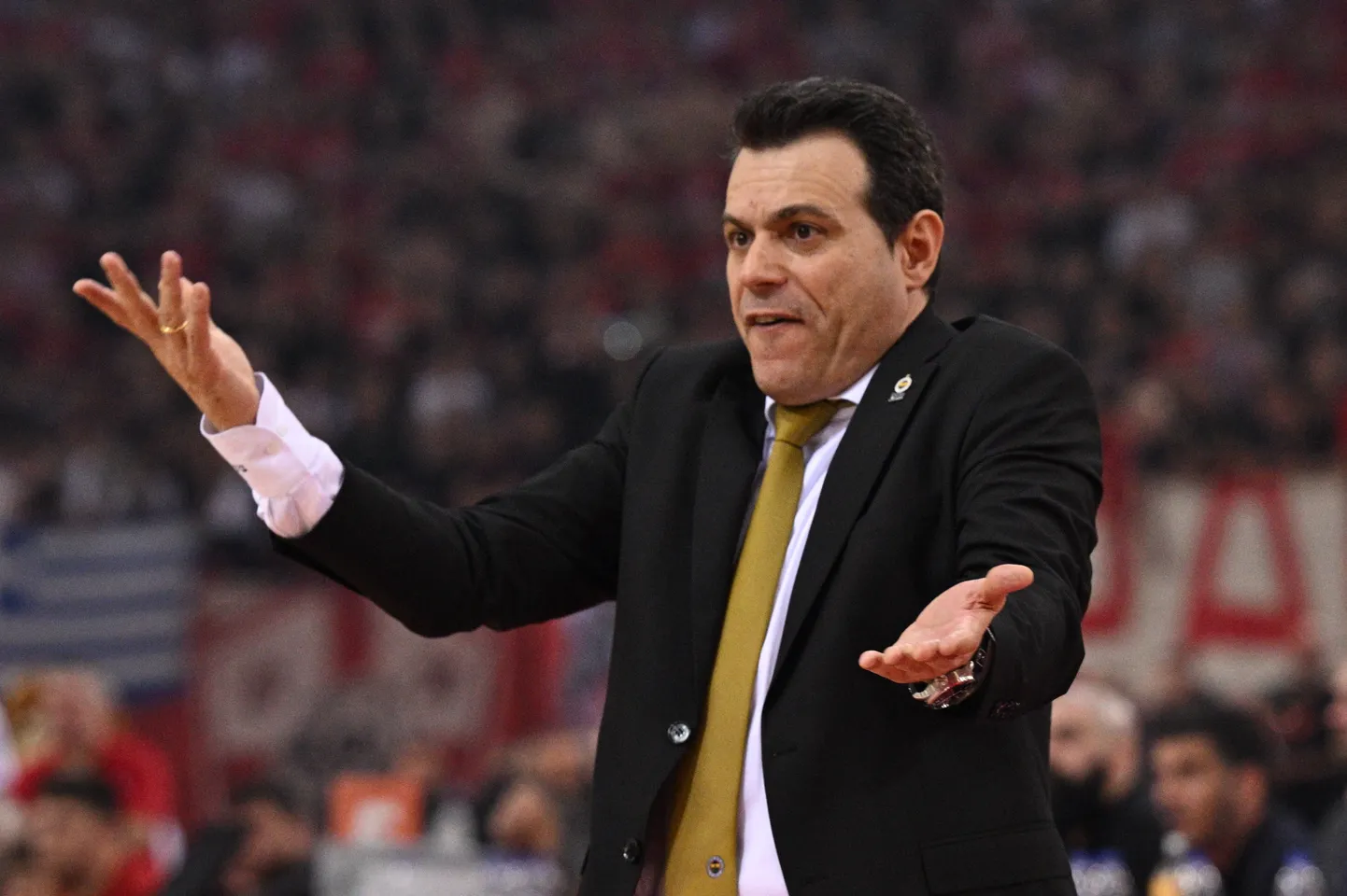 Istanbuli Fenerbahce peatreener Dmitris Itoudis.