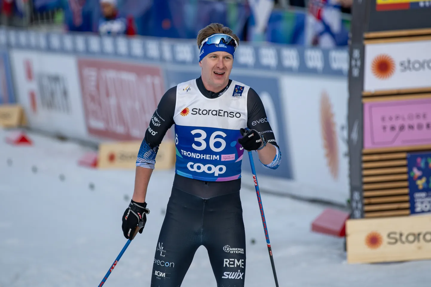 Eesti murdmaasuusataja Martin Himma Trondheimi MMil.