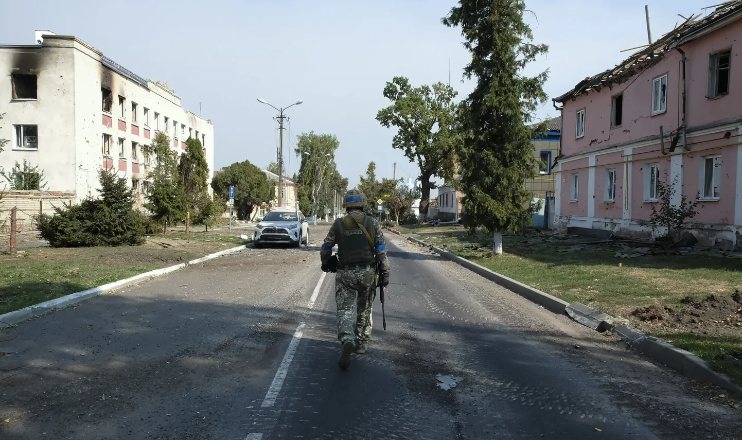 Украинские военные в Курской области.