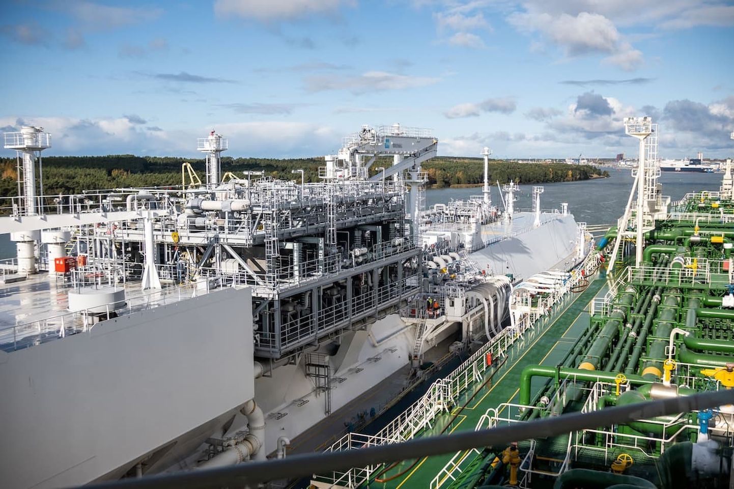 В январе этого года танкер-газовоз Equinor Isabella доставил на Клайпедский терминал в Литве первую за год партию сжиженного природного газа американского происхождения.
