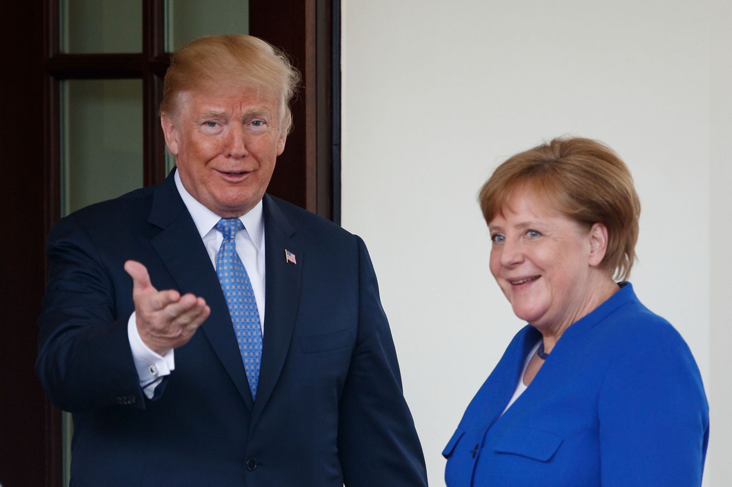 Donald Trump ja Angela Merkel on palgatabelis hõivanud kõrged kohad.