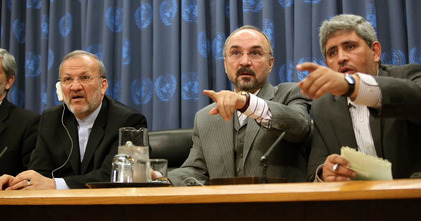 Iraani saadik ÜRO juures Mohammad Khazaee.