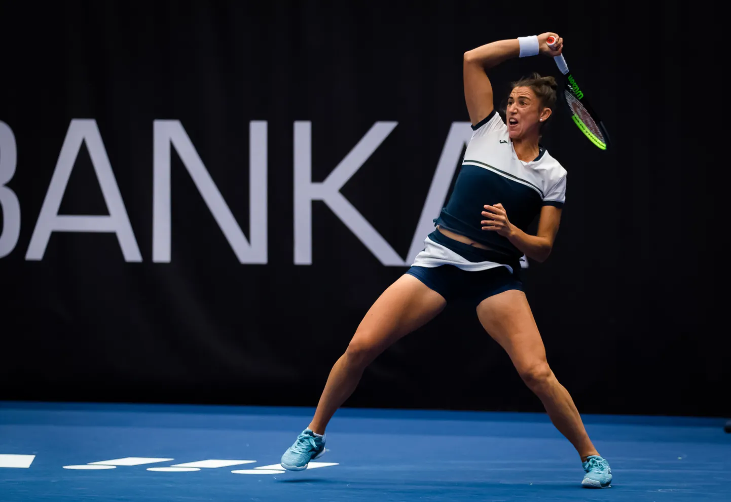 Sara Sorribes Tormo eile Ostravas Arina Sabalenka vastu.