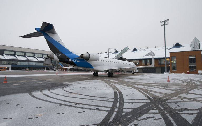 Nordic Aviationi esimene lennuk on reisijate teenindamiseks valmis. Foto: Liis Treimann