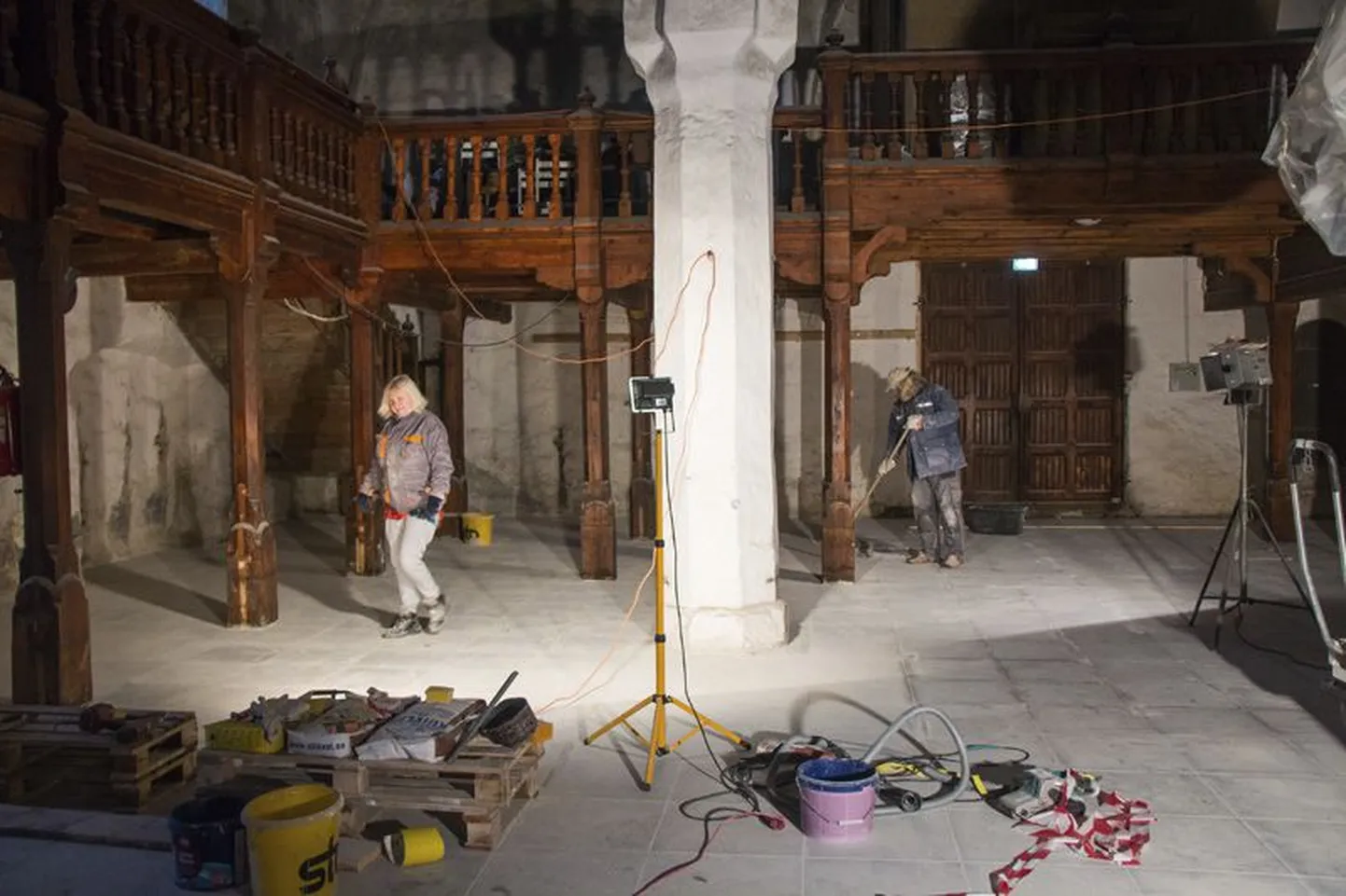 Haljala vald kuulutas aasta teoks kirikupõranda taastamise.