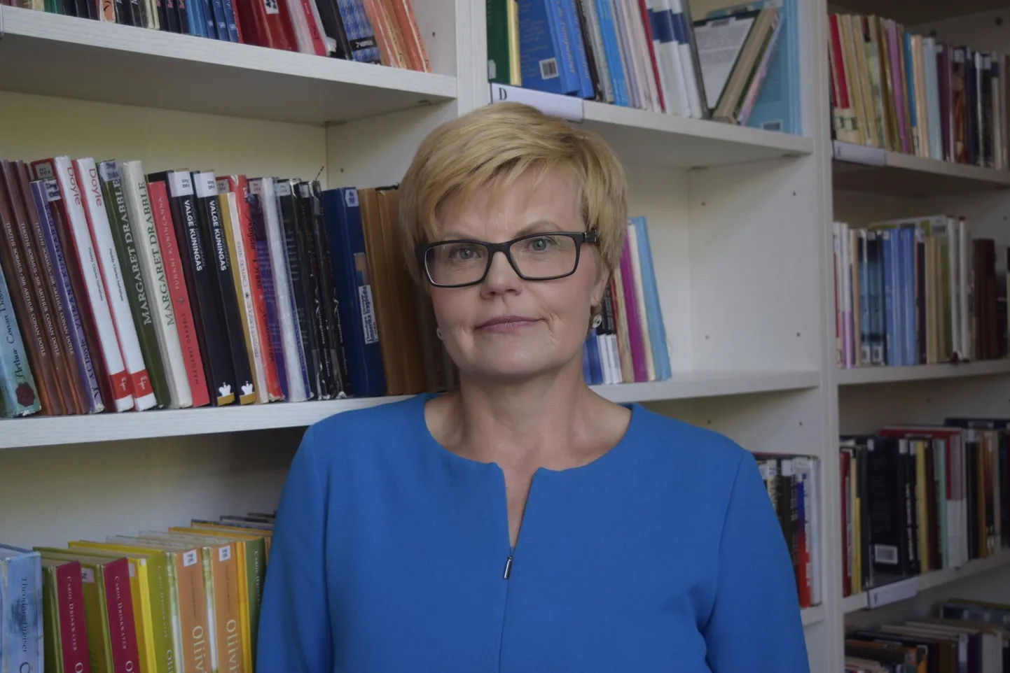 Tallinna Keskraamatukogu direktor Kaie Holm. FOTO: Tallinna Keskraamatukogu