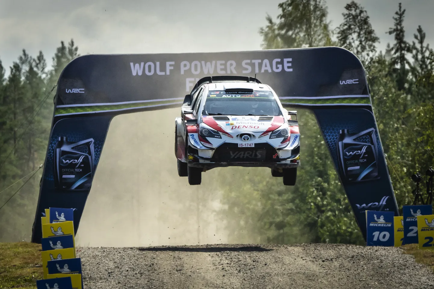 Ott Tänak 2019. aastal Soome rallil.