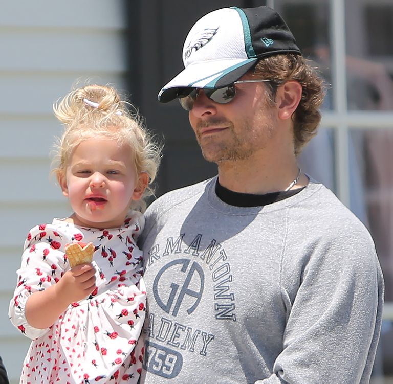 Bradley Cooper ja ta tütar Lea De Seine