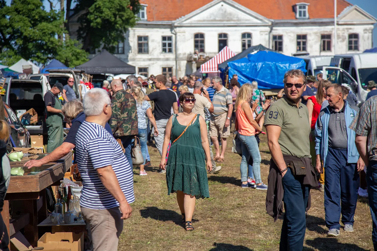 Seidla mõisa park on koduks Kila-kola vanavaralaadale.