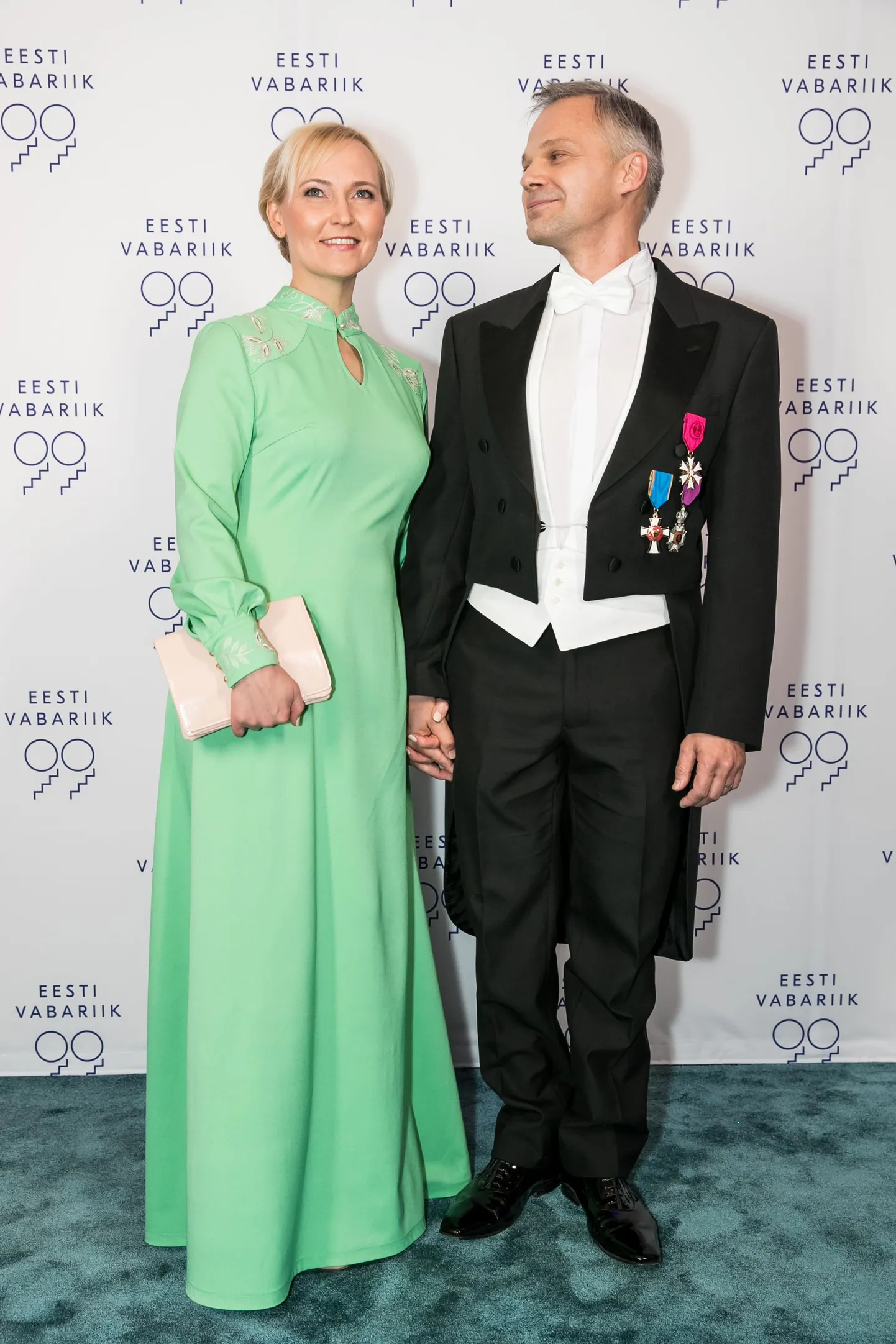 Ajakirjanik Indrek Treufeldt ja Kaire Treufeldt.