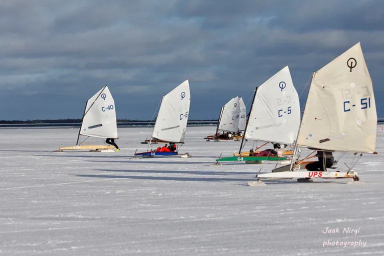 Ice-Optimist klassi start