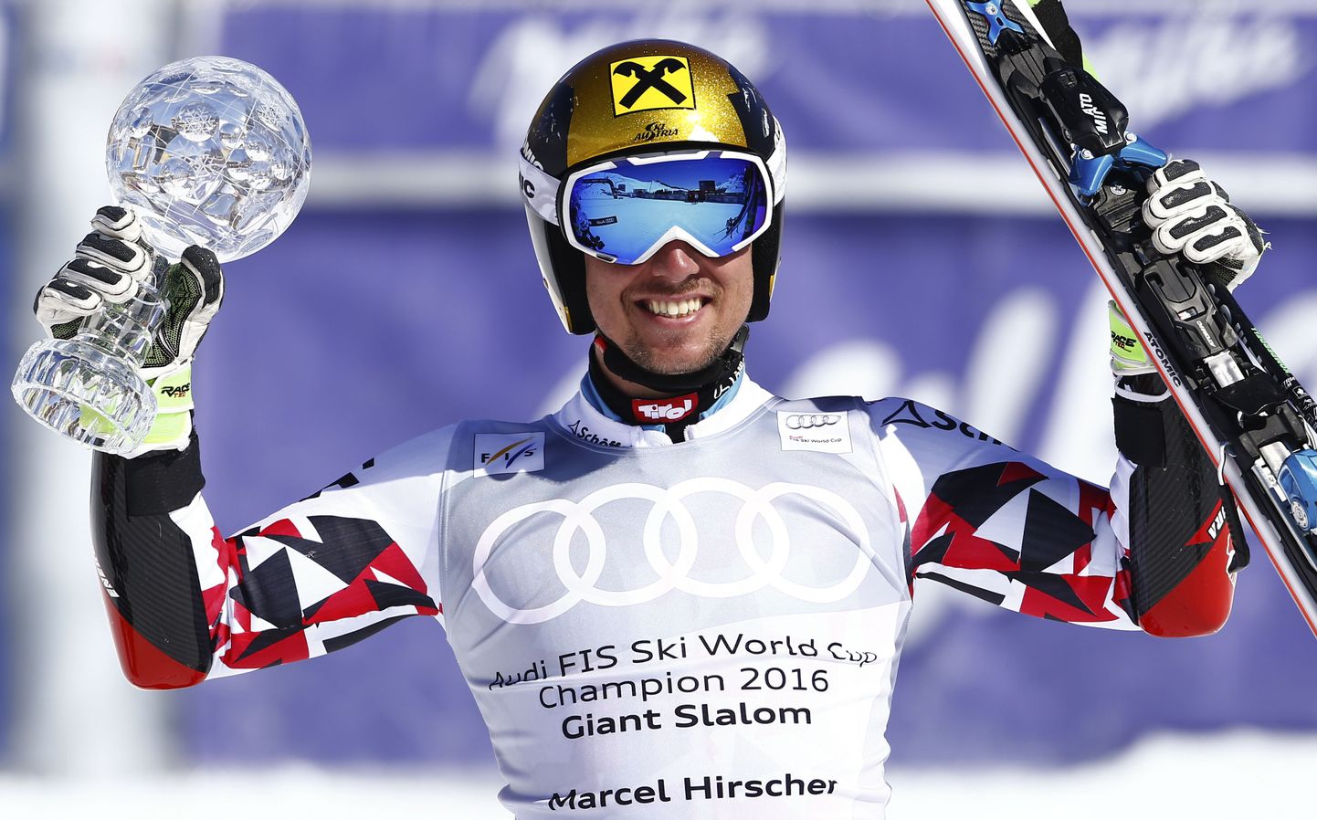 Австриец Марсель Хиршер стал самым высокооплачиваемым спортсменом в зимнем сезоне 2015-16.