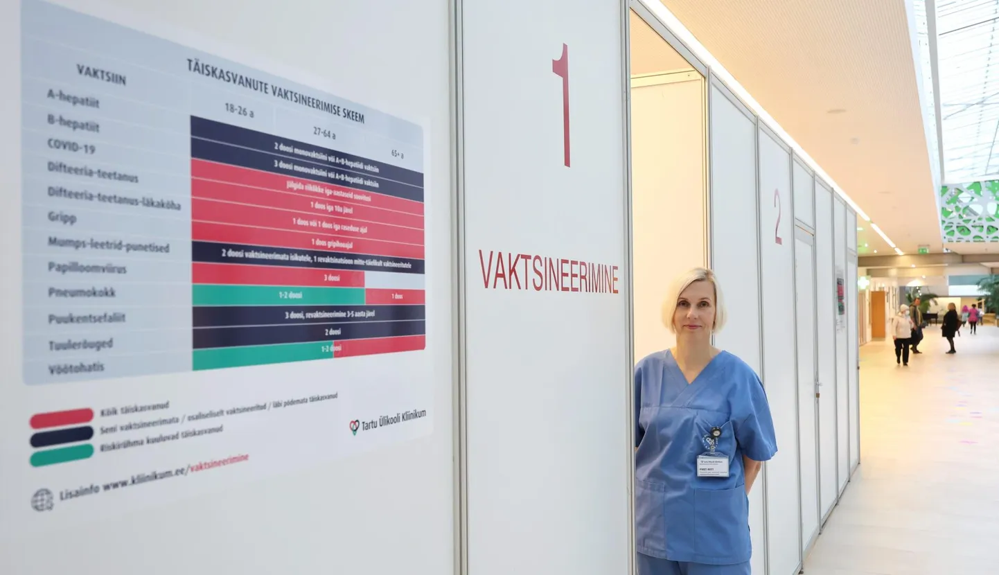 Tartu ülikooli kliinikumi infektsioonikontrolli teenistuse juht Piret Mitt nentis, et praegu on koroonaga haiglaravi vajanud eelkõige üle 60-aastased inimesed, kel on selle viiruse vastu vaktsiini tõhustusdoos tegemata.