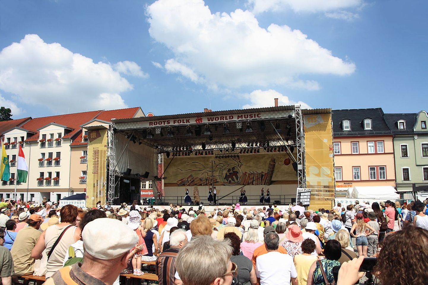 Rudolstadt-festival Saksamaal.