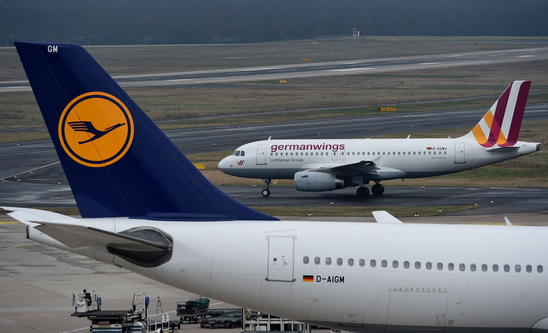 Lufthansa ja Germanwingsi lennuk
