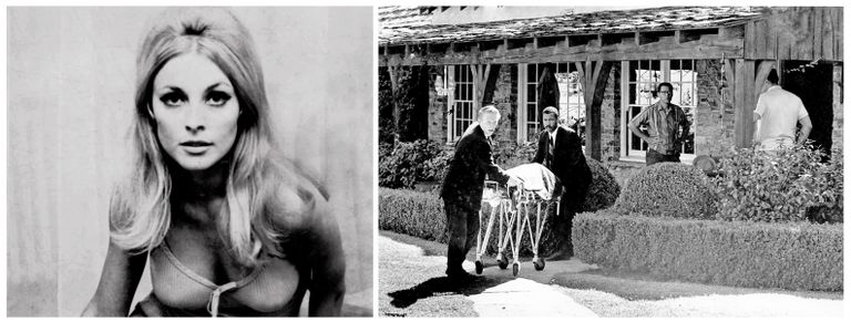 Тело убитой Шэрон Тейт увозят из ее дома 9 августа 1969 года.