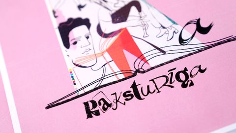 V Rigi odprli mural 'RakstuRīga' in začeli mesec praznovanj