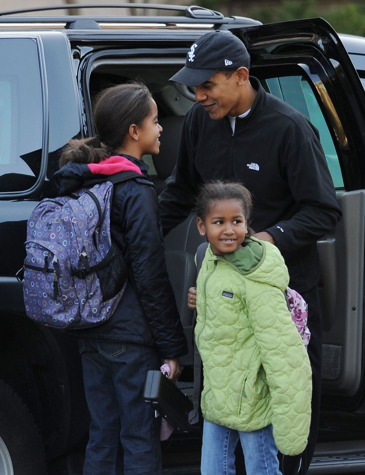 Barack Obama ja tütred