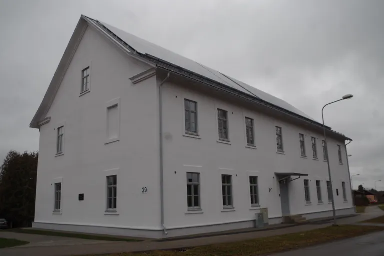Vastseliina koolimajast on nüüd saanud kortermaja.