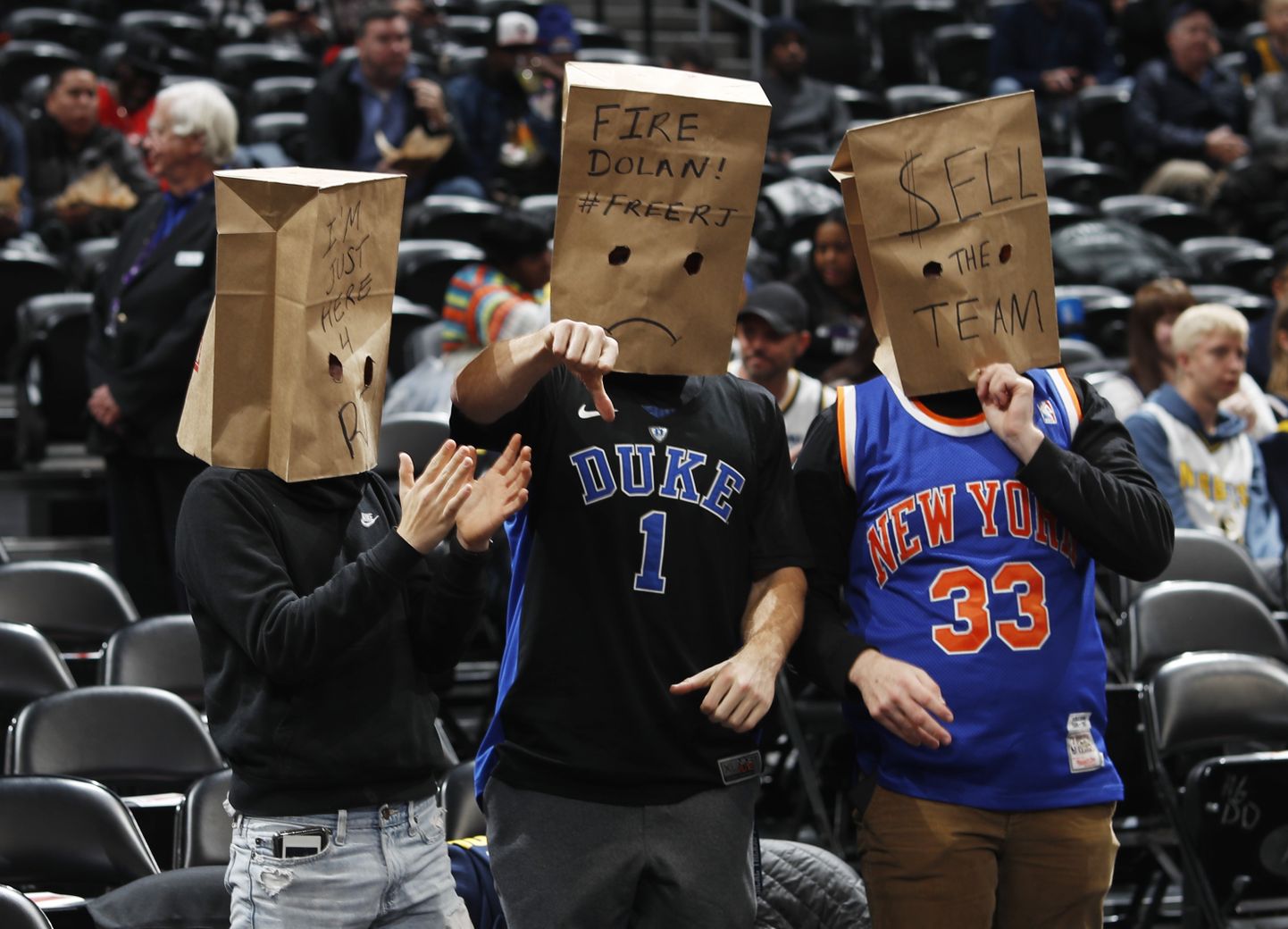 Ņujorkas "Knicks" fani