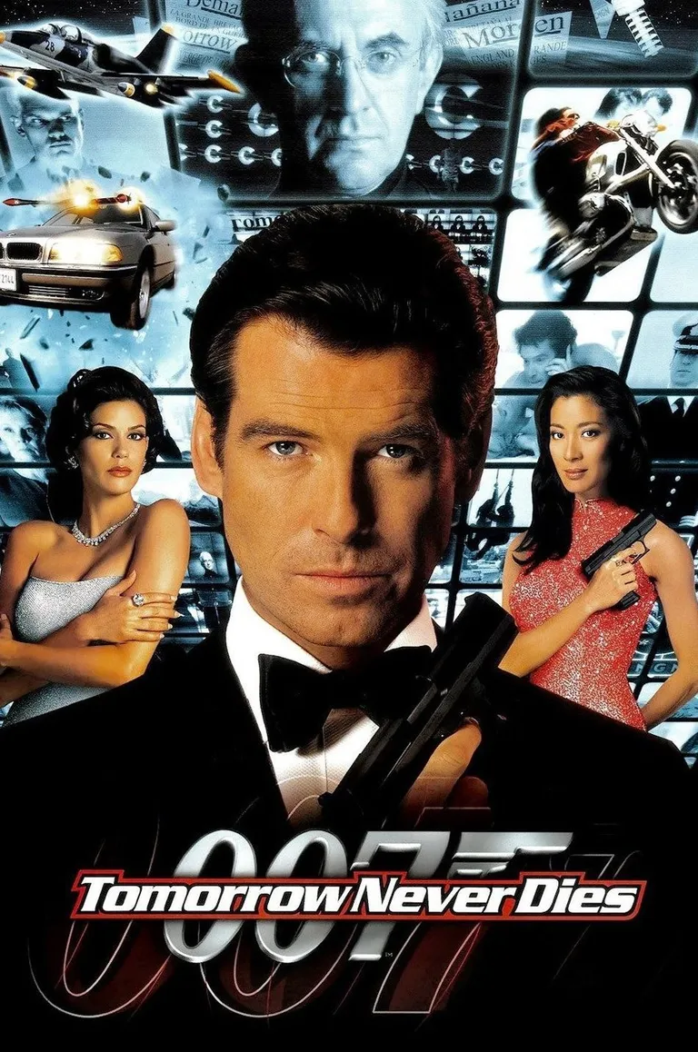 Bondi filmi «007 ja Igavene homne» reklaamplakat. Filmi peaosas on Pierce Brosnan / wikipedia.org